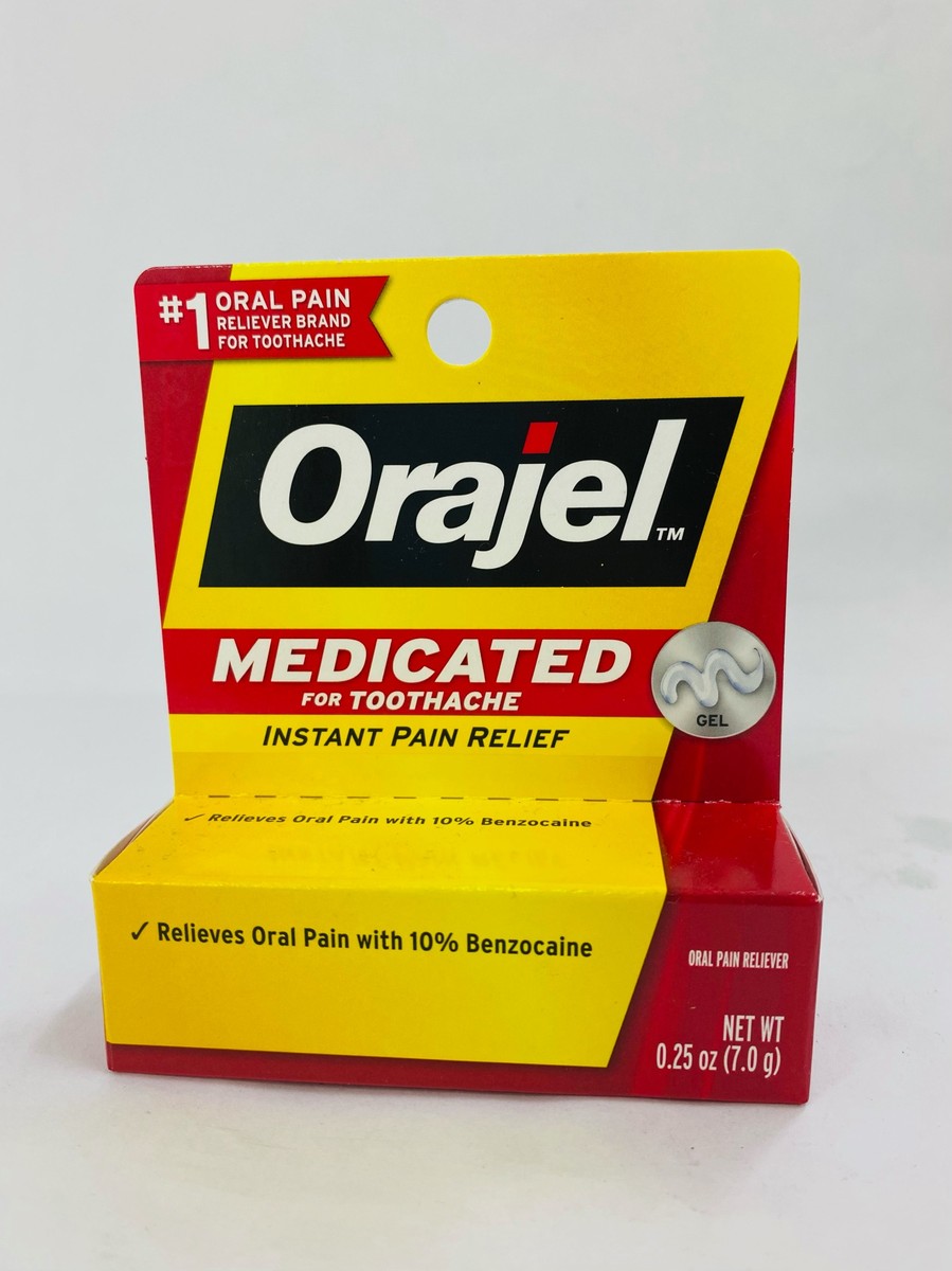 Orajel Medicated for Toothache Gel 7.0g