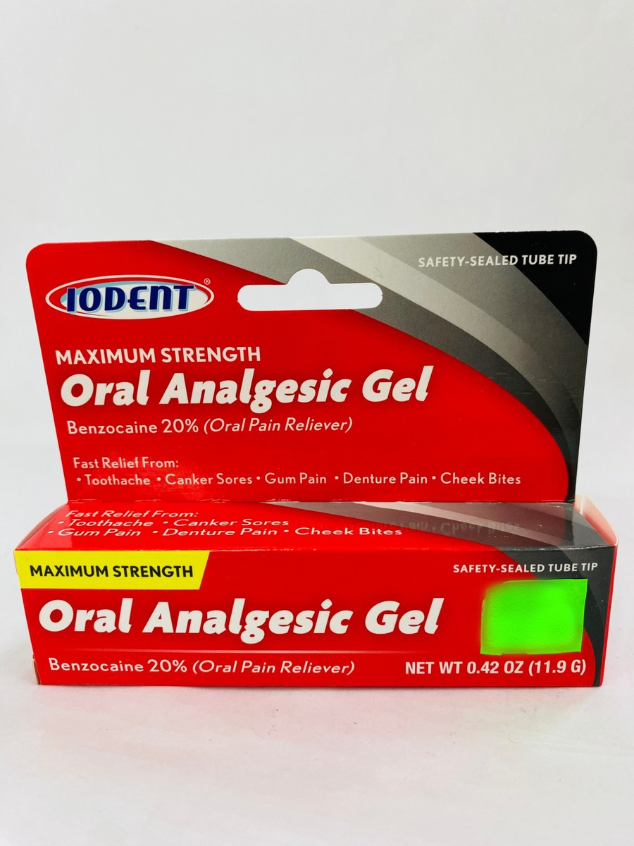Iodent Oral Analgesic Gel 11.9g