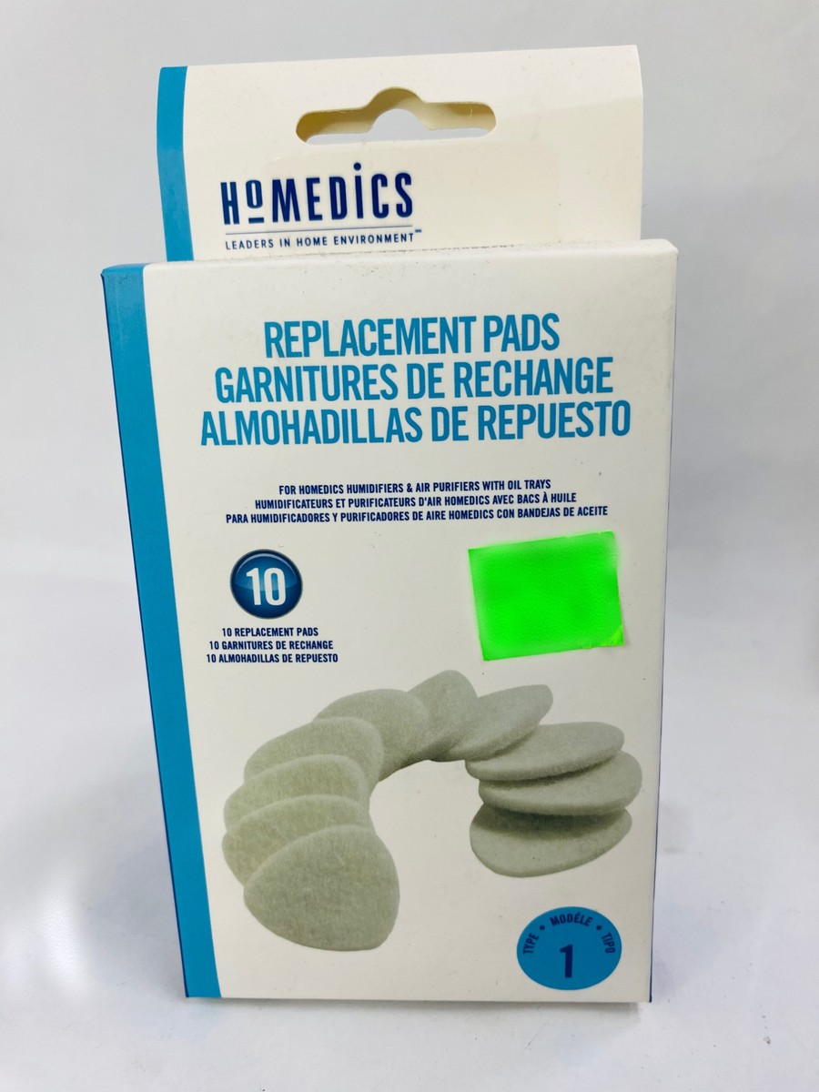 Homedics Replacement Pads, 10 Pads