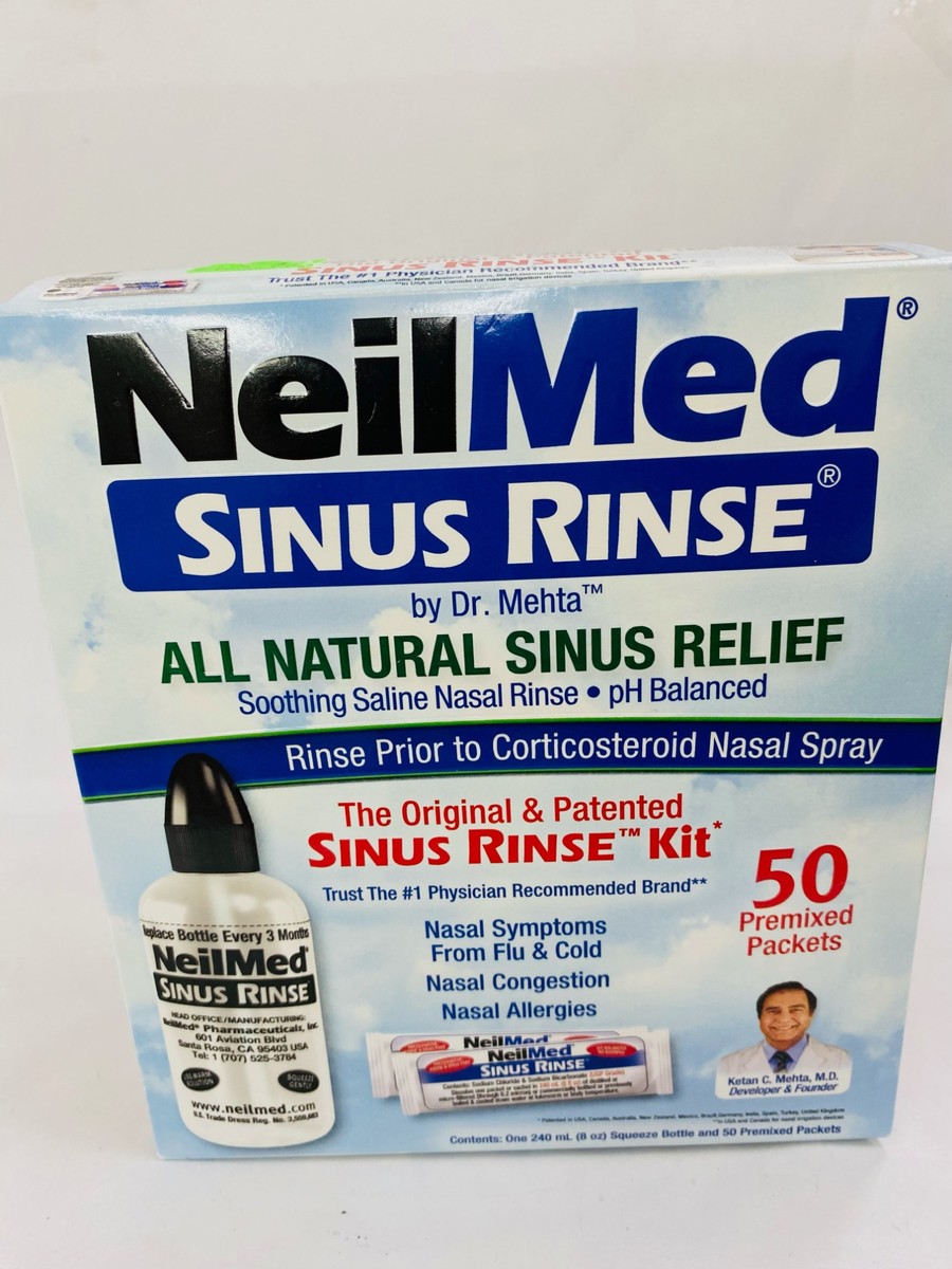 Neil Med Sinus Rinse Kit 50 Packets