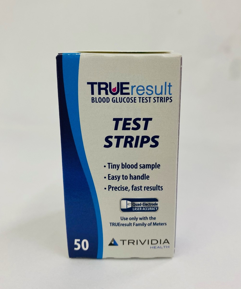True Result 50 Test Strips