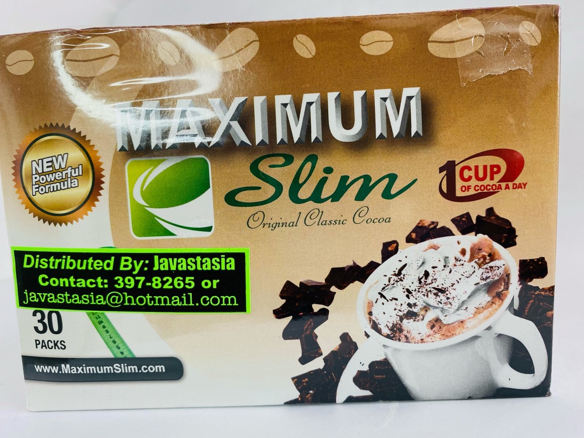 Maximum Slim Original Classic Cocoa 30 Packs