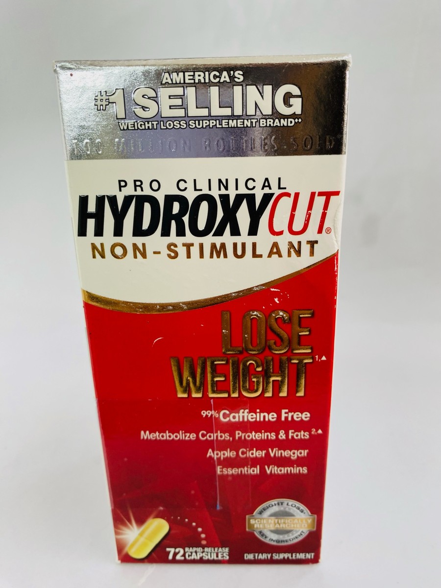 HydroxyCut Non-Stimulant 72 Capsules