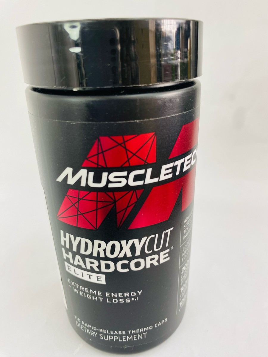 Muscletech HydroxyCut Hardcore Elite 110 Rapid Release Capsules