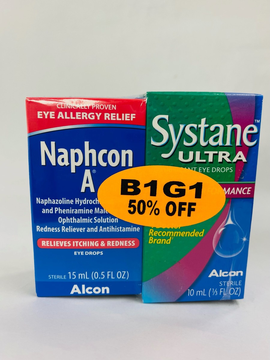 Naphcon A + Systane Ultra Special Offer