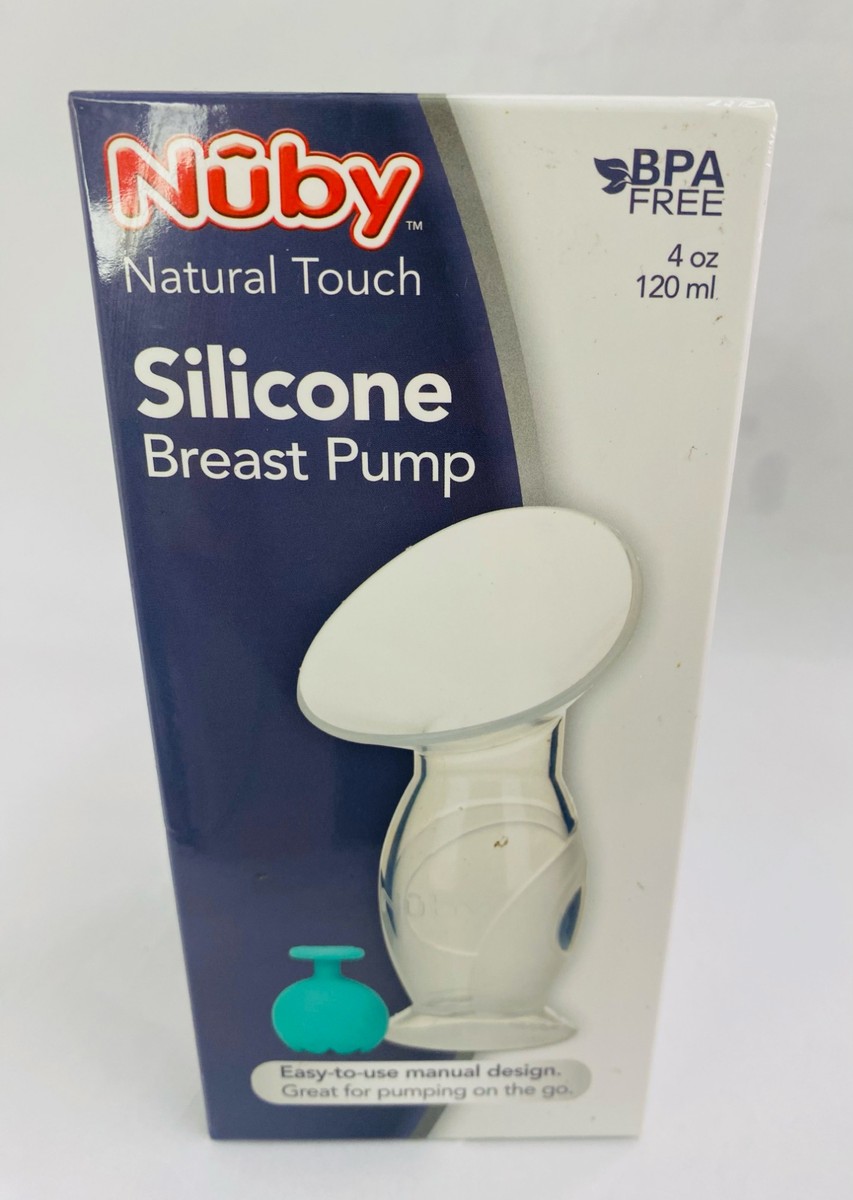 Nuby Silicone Breast Pump 120ml