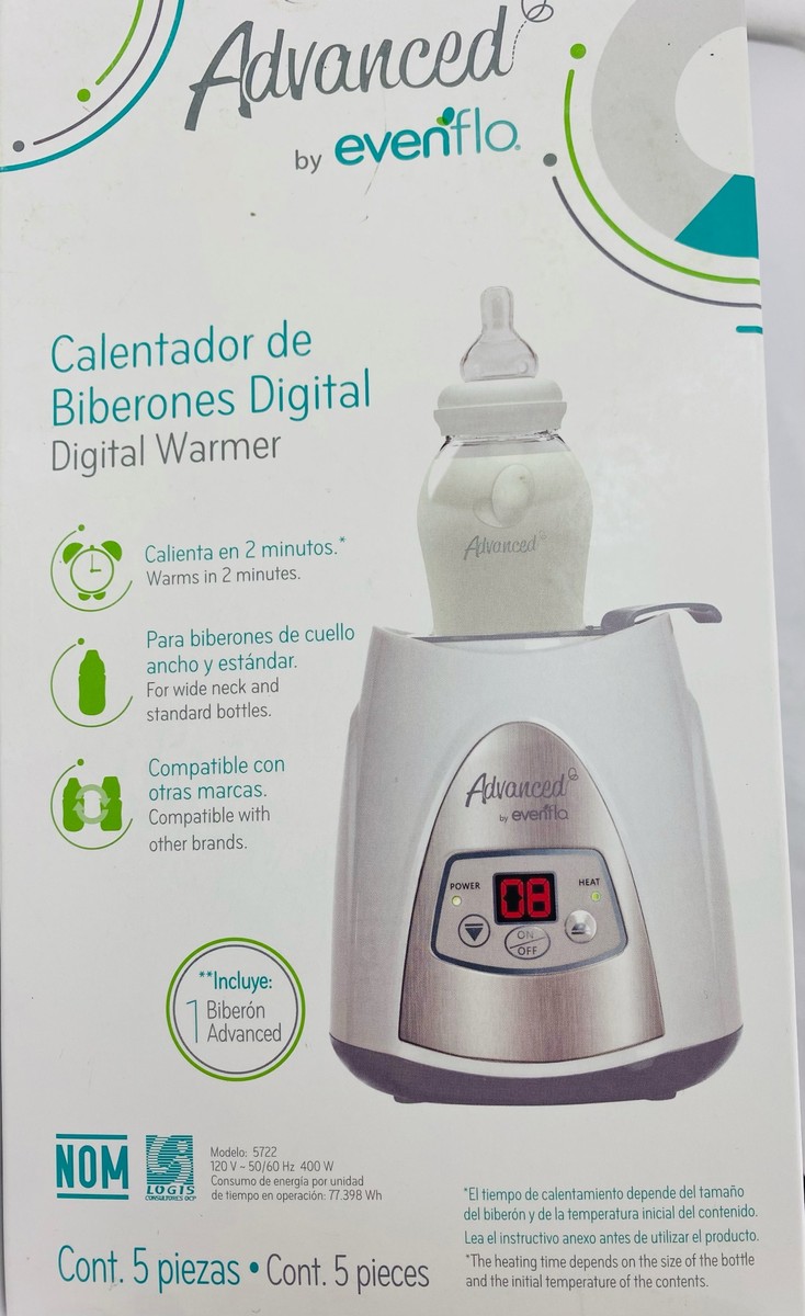 Advanced By Evenflo Digital Warmer, 5 Pieces