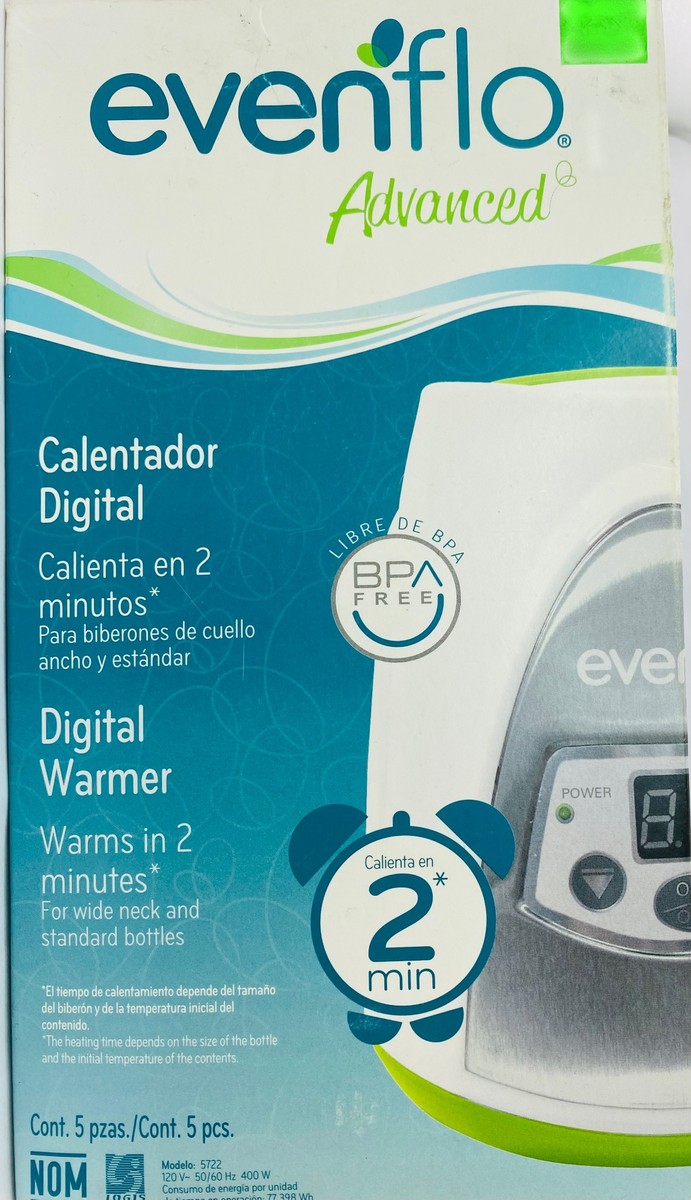Evenflo Advanced Digital Warmer, 5 Pieces