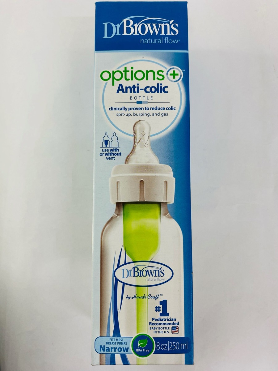 Dr. Browns Anti-colic Bottle Narrow 8oz, 0m+