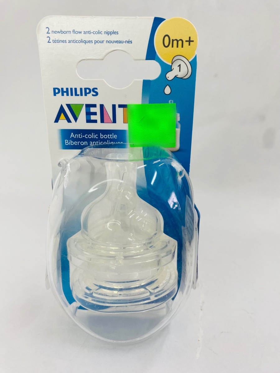 Avent Newborn Nipples 2x 0m+
