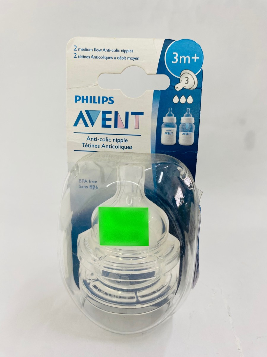 Avent Nipples 2x 3m+