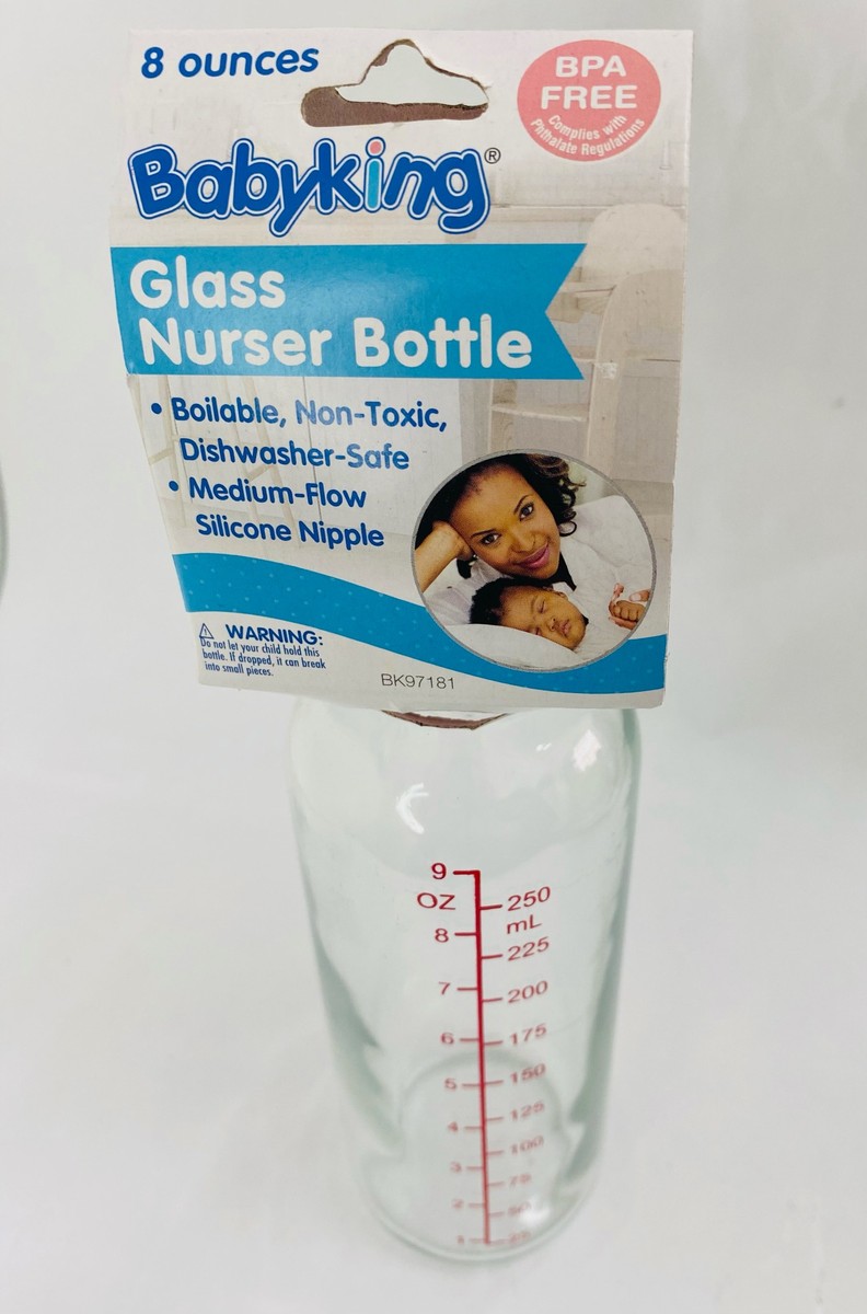 Babyking Glass Nurser Bottle 8oz