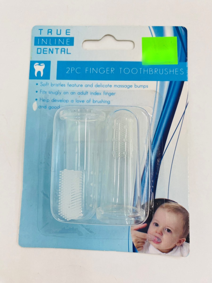 Finger Toothbrushes 2 Pieces