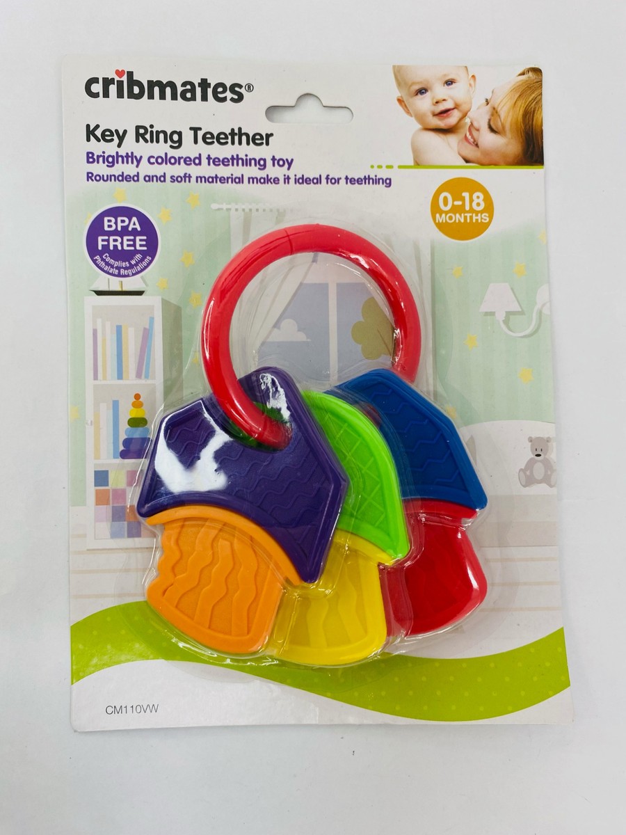Cribmates KeyRing Teether 0-18 months