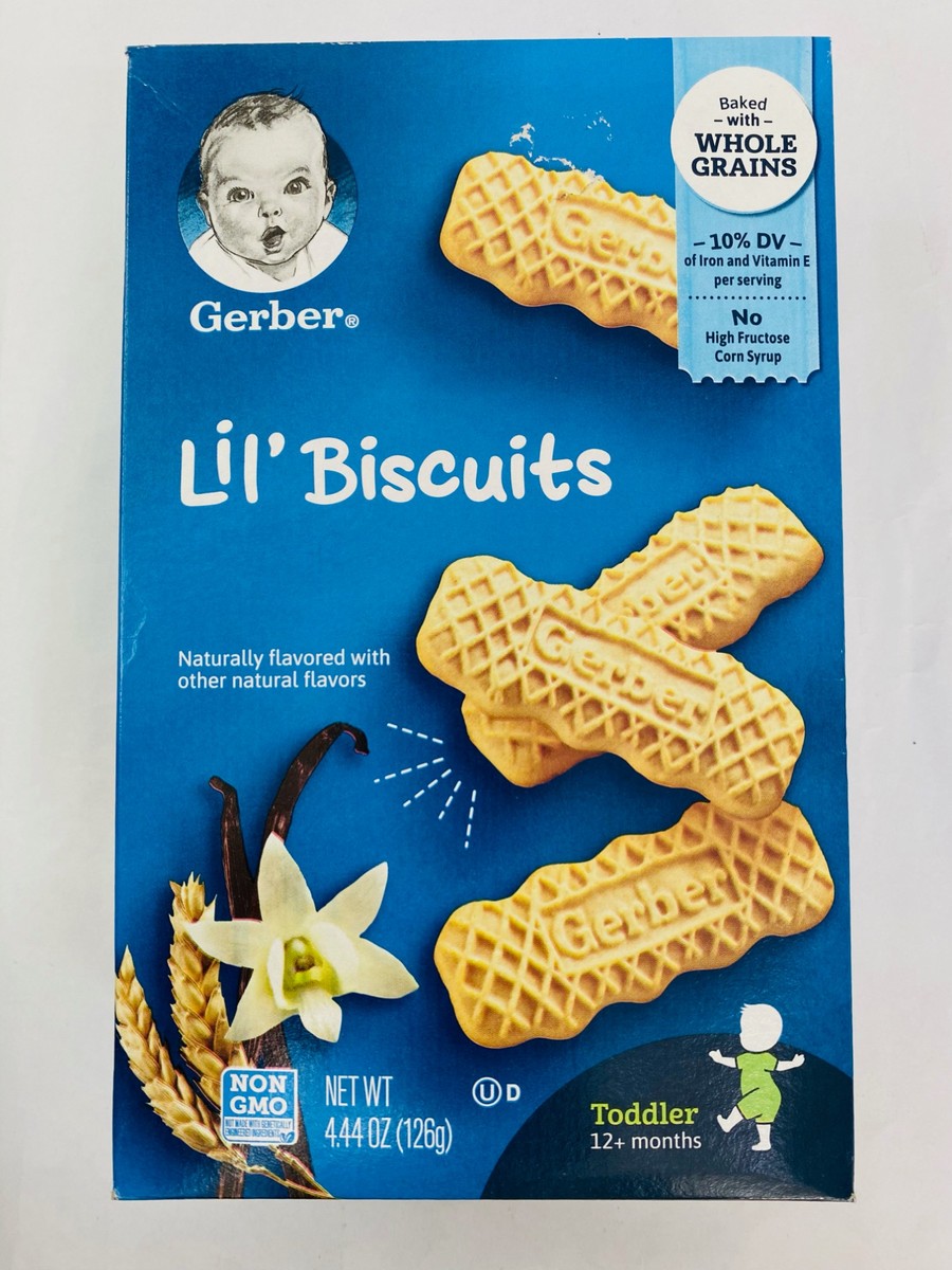 Gerber Lil' Biscuits 12+ Months 126g