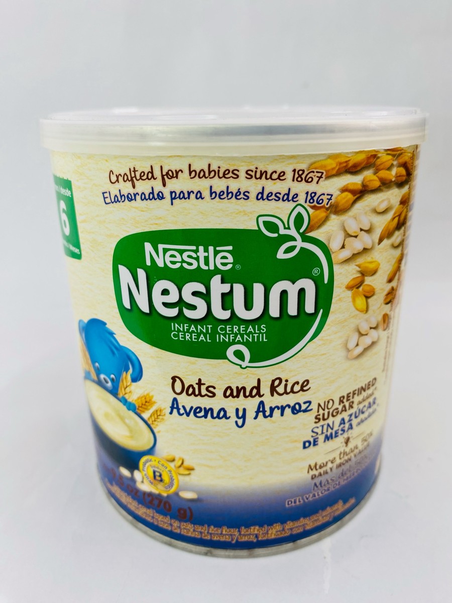 Nestle Nestum Infant Cereal -Oats & Rice 270g