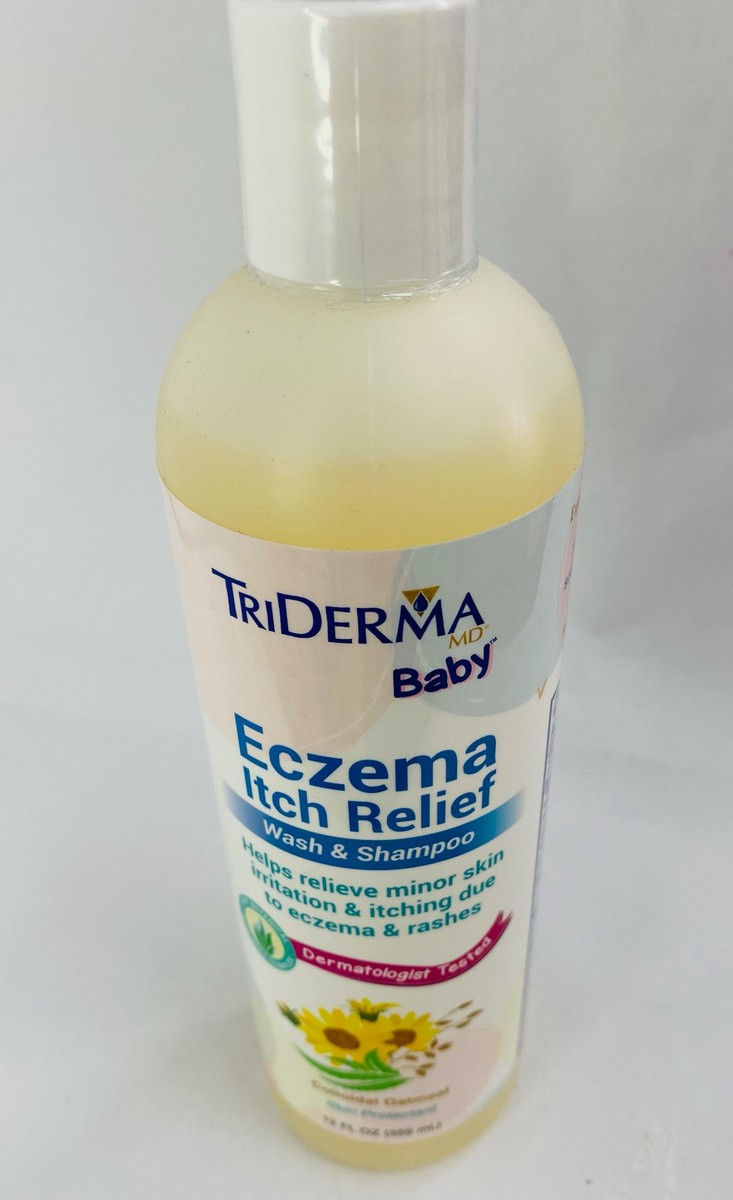 Triderma Baby Eczem Itch Relief Wash & Shampoo 355ml