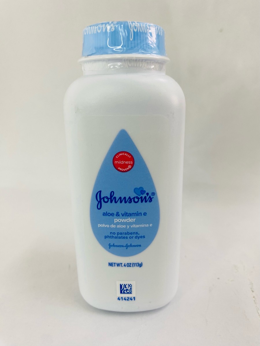 Johnson's Baby Aloe & Vitamin E Powder 113g