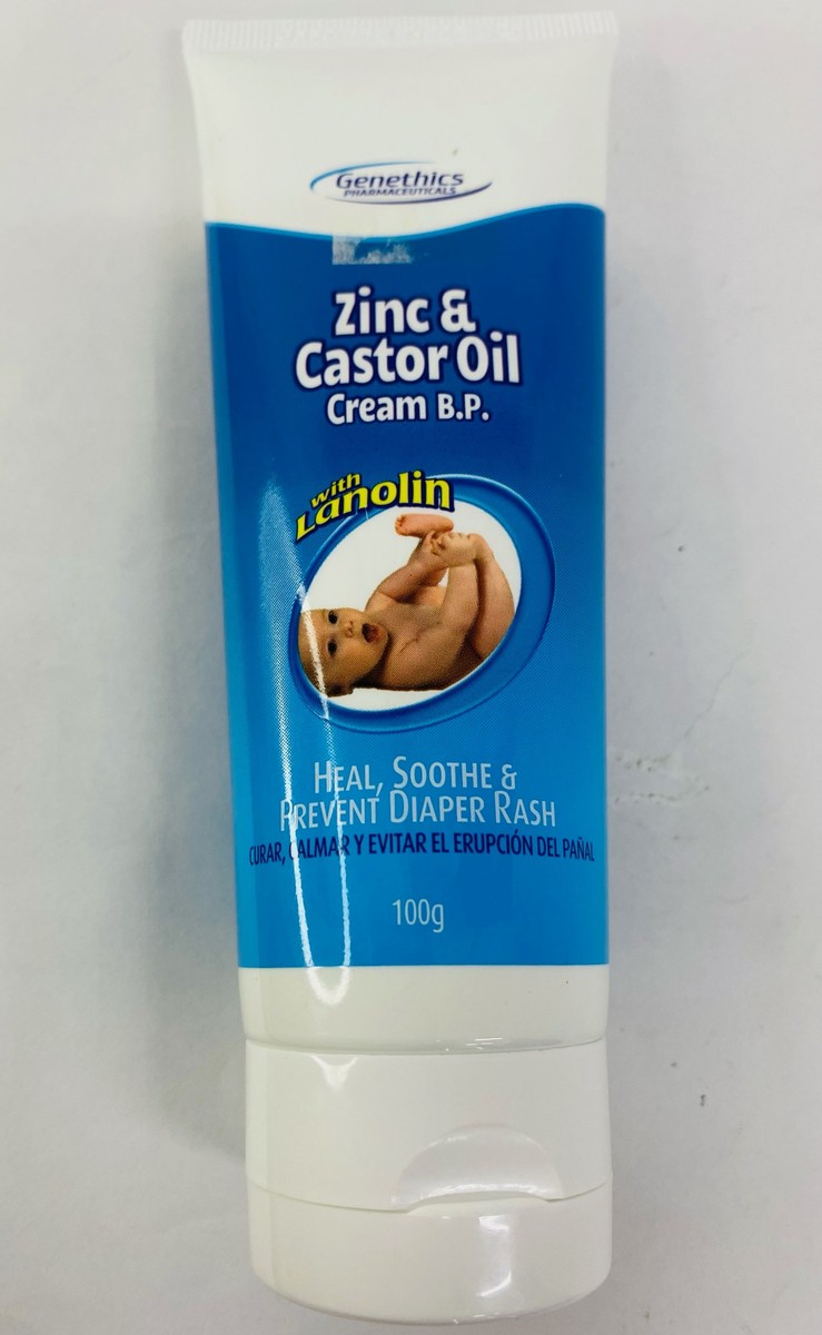 Genethics Zinc & Castor Oil 100g