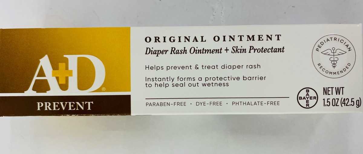 A+D Prevent Diaper Rash Ointment 42.5g