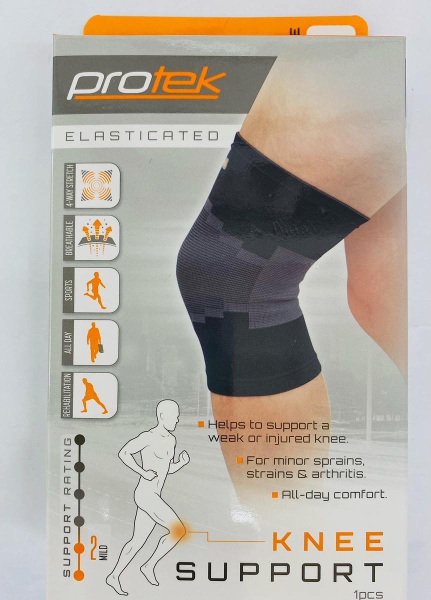 Protek Elasticated Knee Support - L