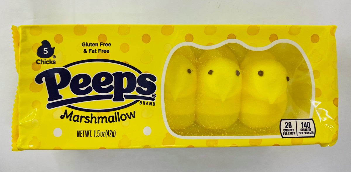 Peeps Marshmallow 5 Chicks 42g