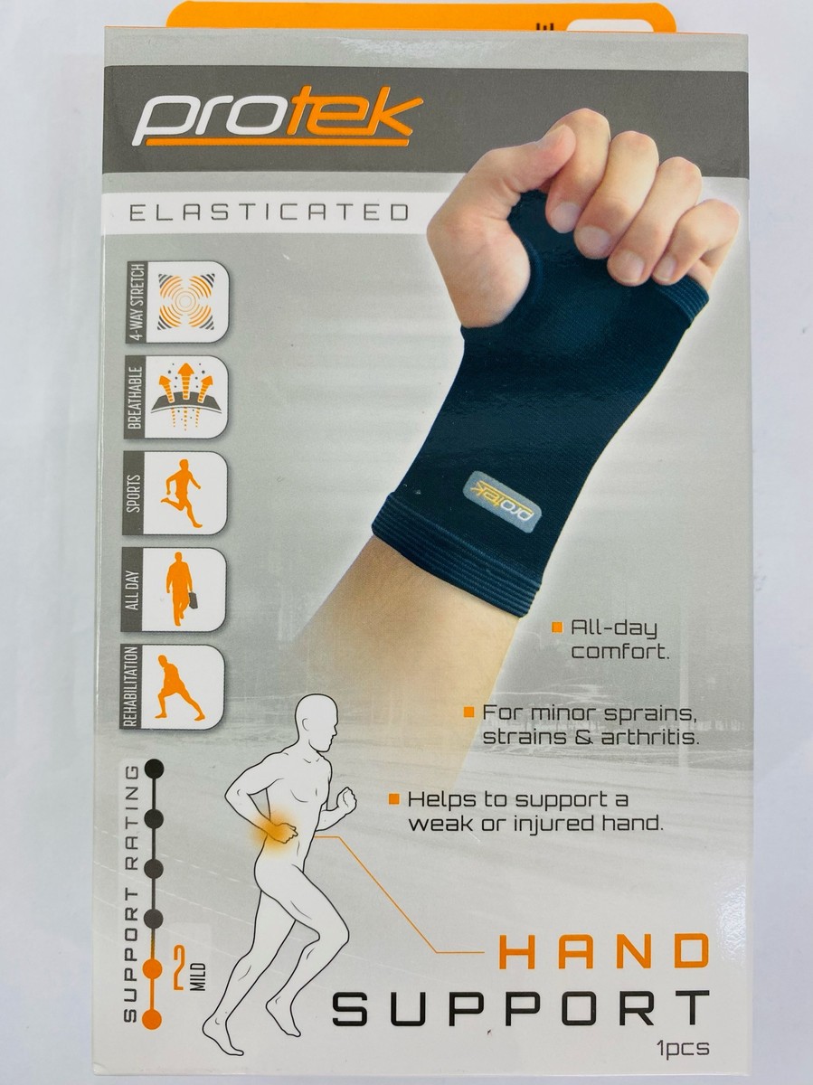 Protek Elasticated Hand Support - L