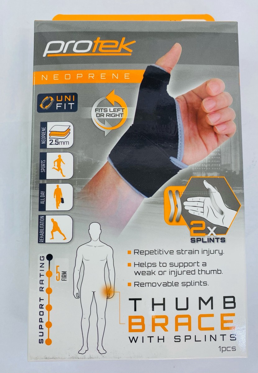Protek Neoprene Thumb Brace Splint - One Size