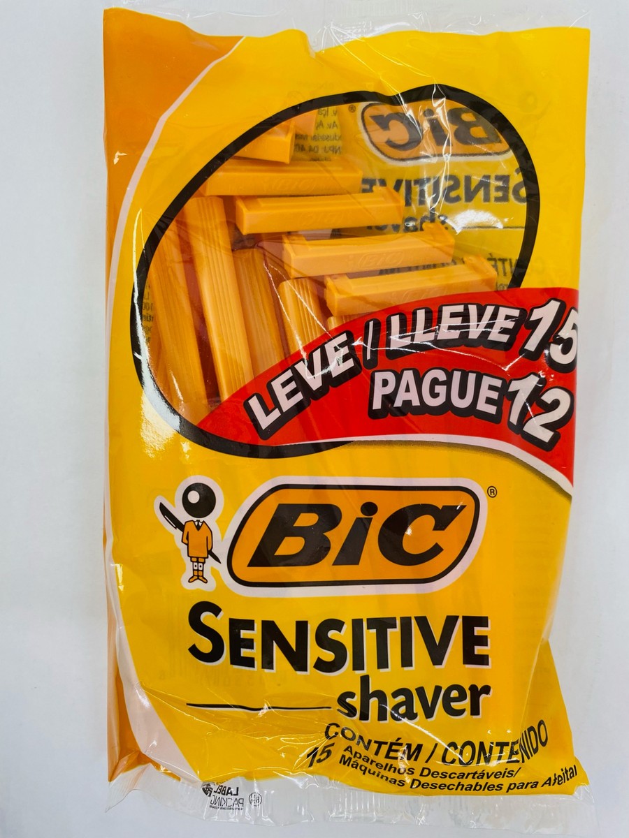 BIC Sensitive Shaver, 14 Pieces