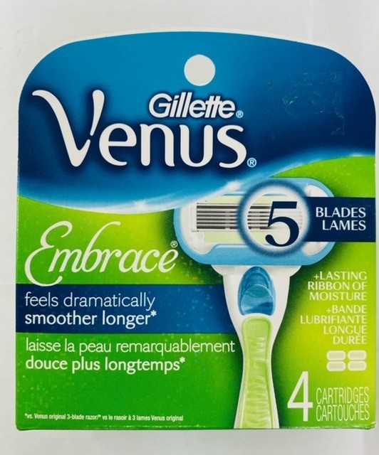 Gillette Venus Embrace, 4 Cartridges