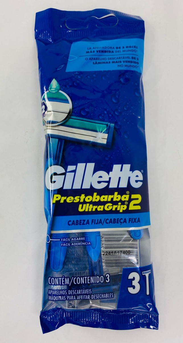 Gillette Ultra Grip 2, 3 Pieces