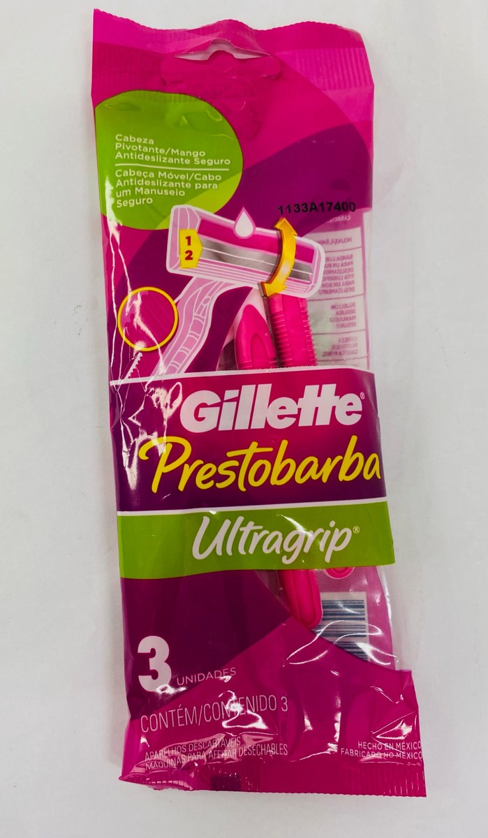 Gillette Ultra Grip, 3 Pieces