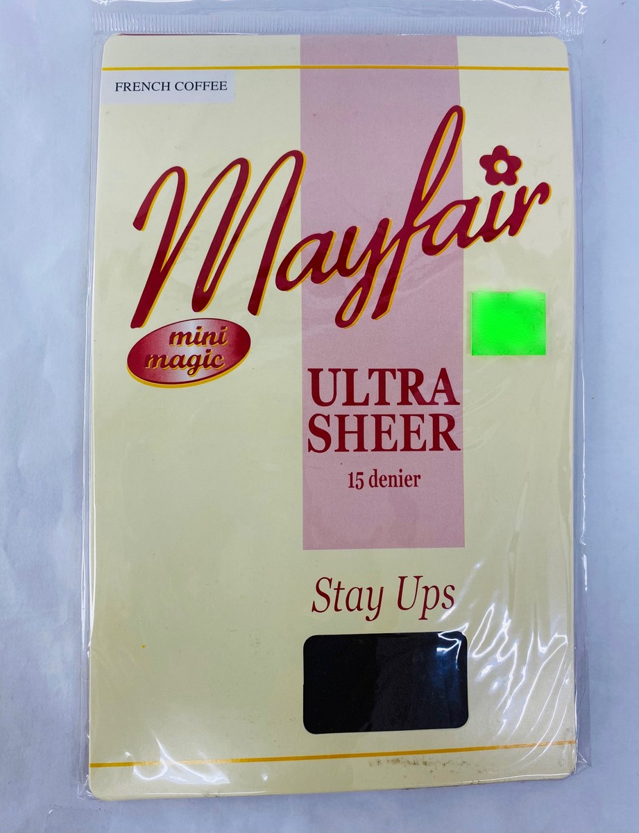 MayFair Stay Ups French Coffee One Size