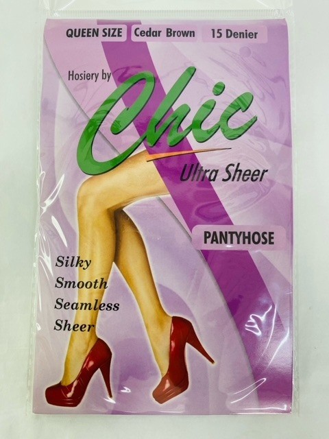 Chic QueenSize Cedar Brown Pantyhose