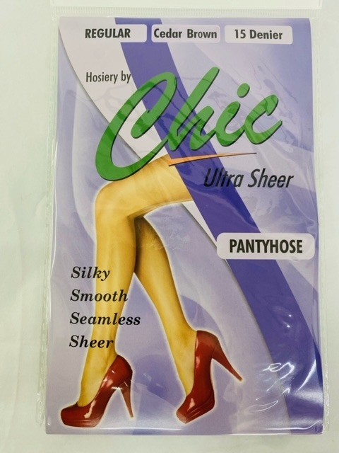 Chic Regular Cedar Brown Pantyhose