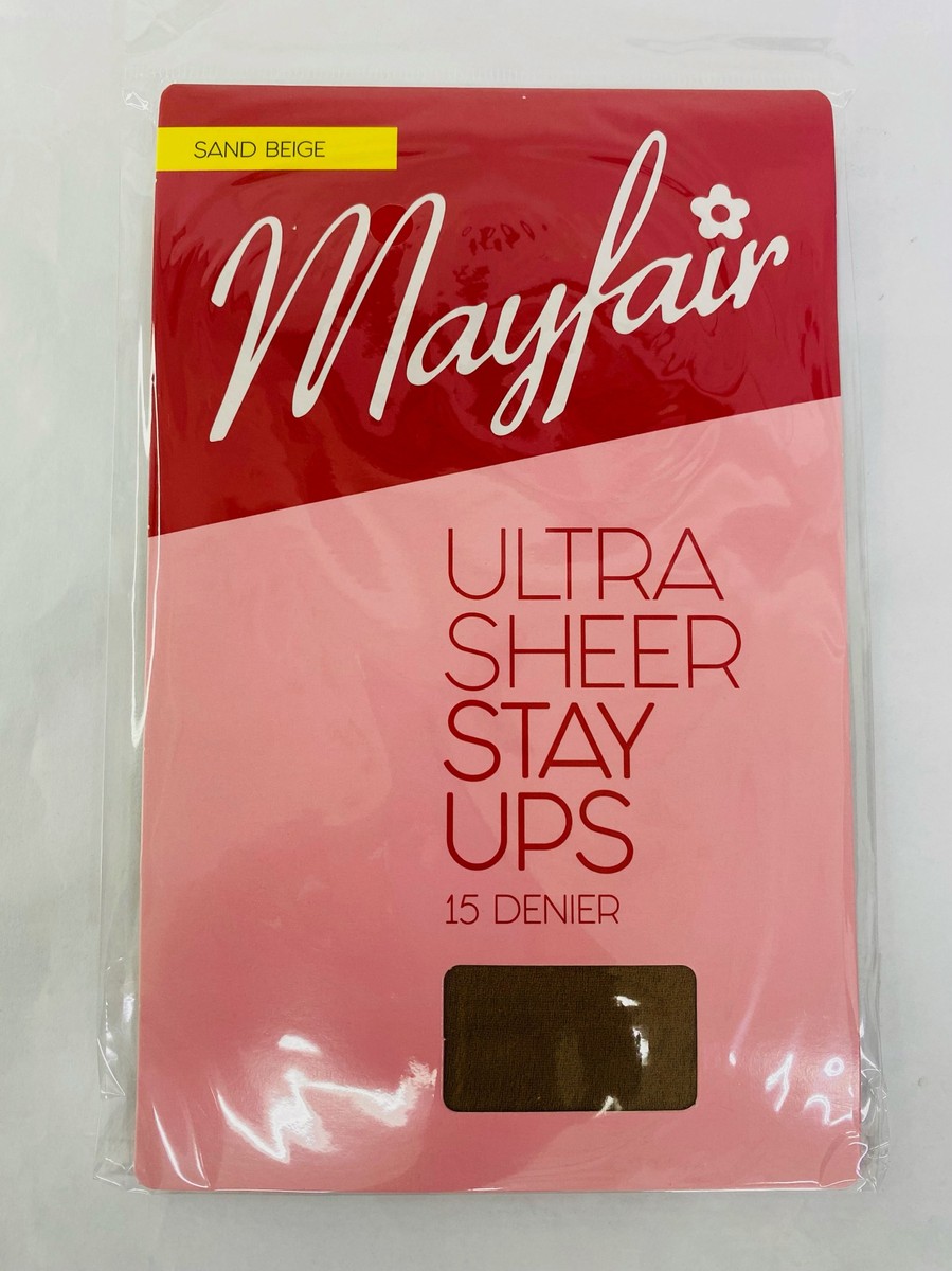Mayfair Stayups Sand Beige One Size