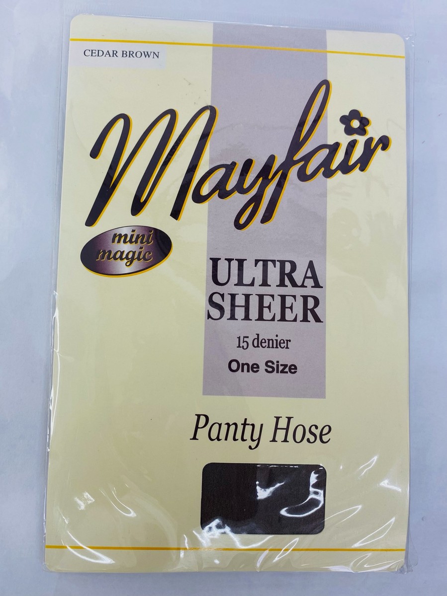 Mayfair Pantyhose One Size Cedar Brown