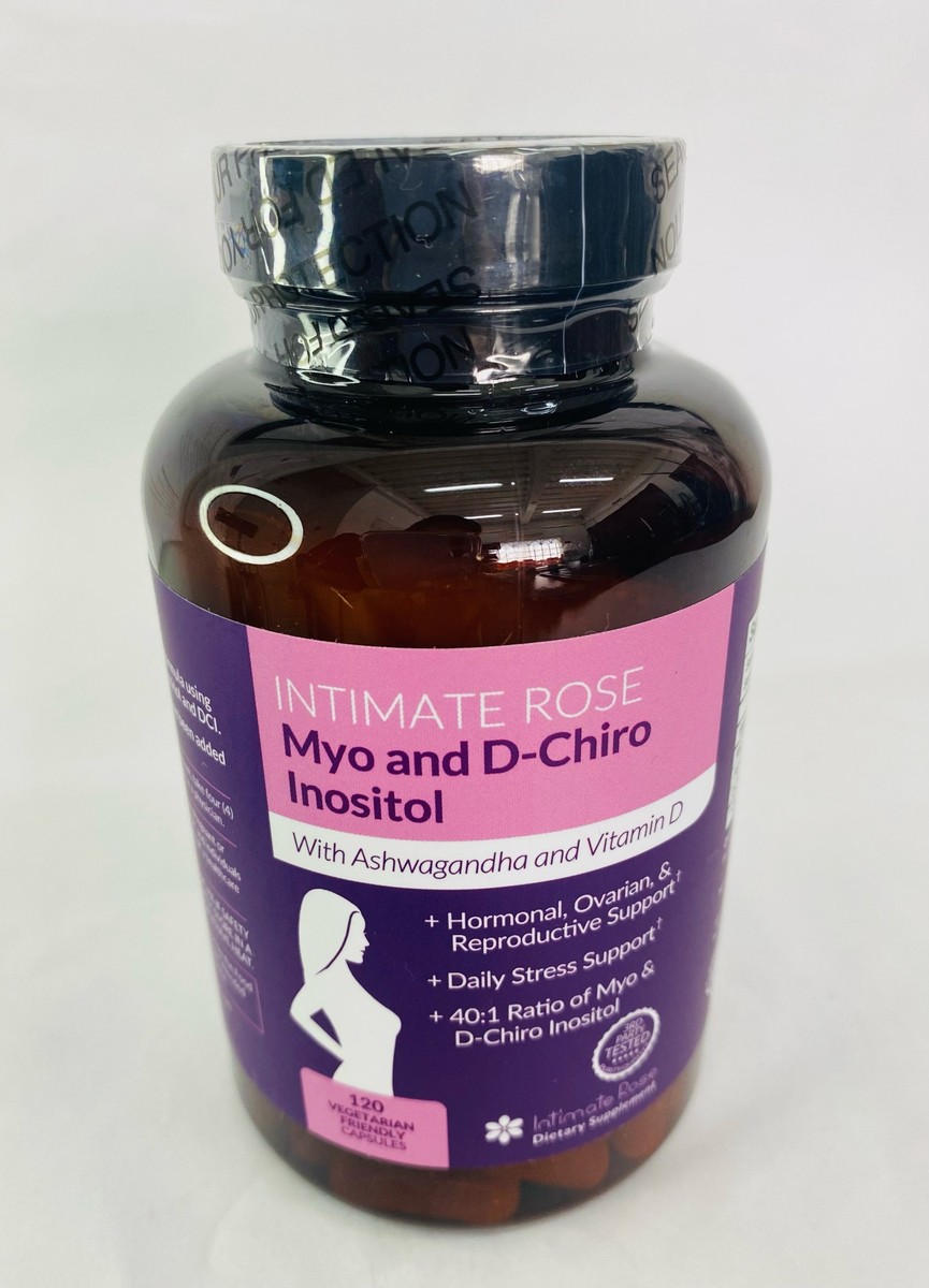 Intimate Rose Myo & D-Chiro Inositol 120 Capsules