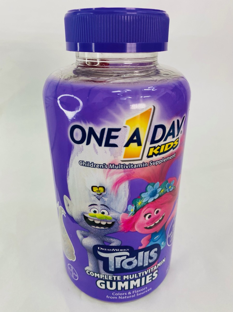One A Day Kids Troll Gummies, 180 Gummies