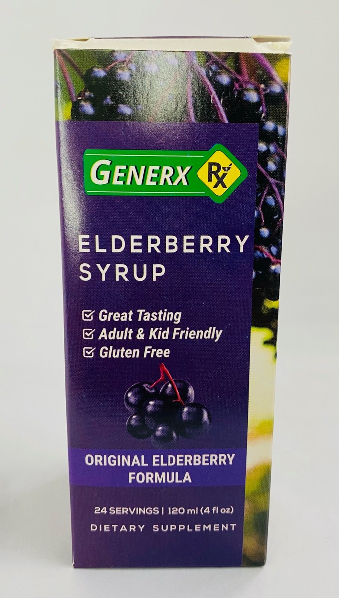Generx Elderberry Syrup 120ml