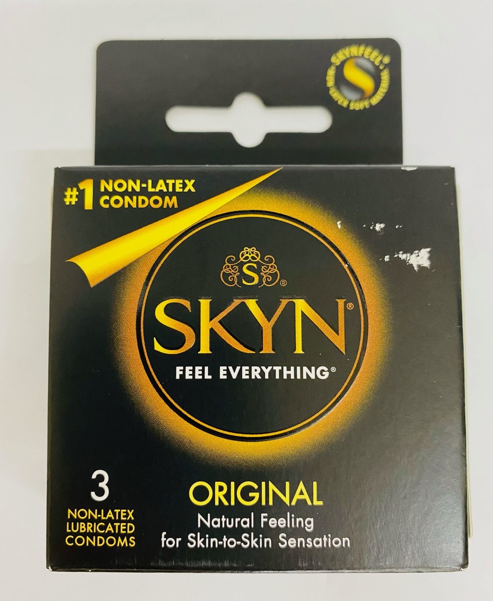 SKYN Original, 3 Non-Latex Condoms
