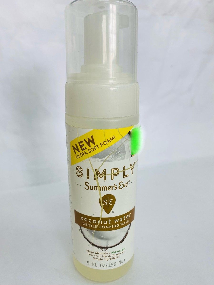 Simply Summer's Eve Coconut Water Foaming Wash 150ml