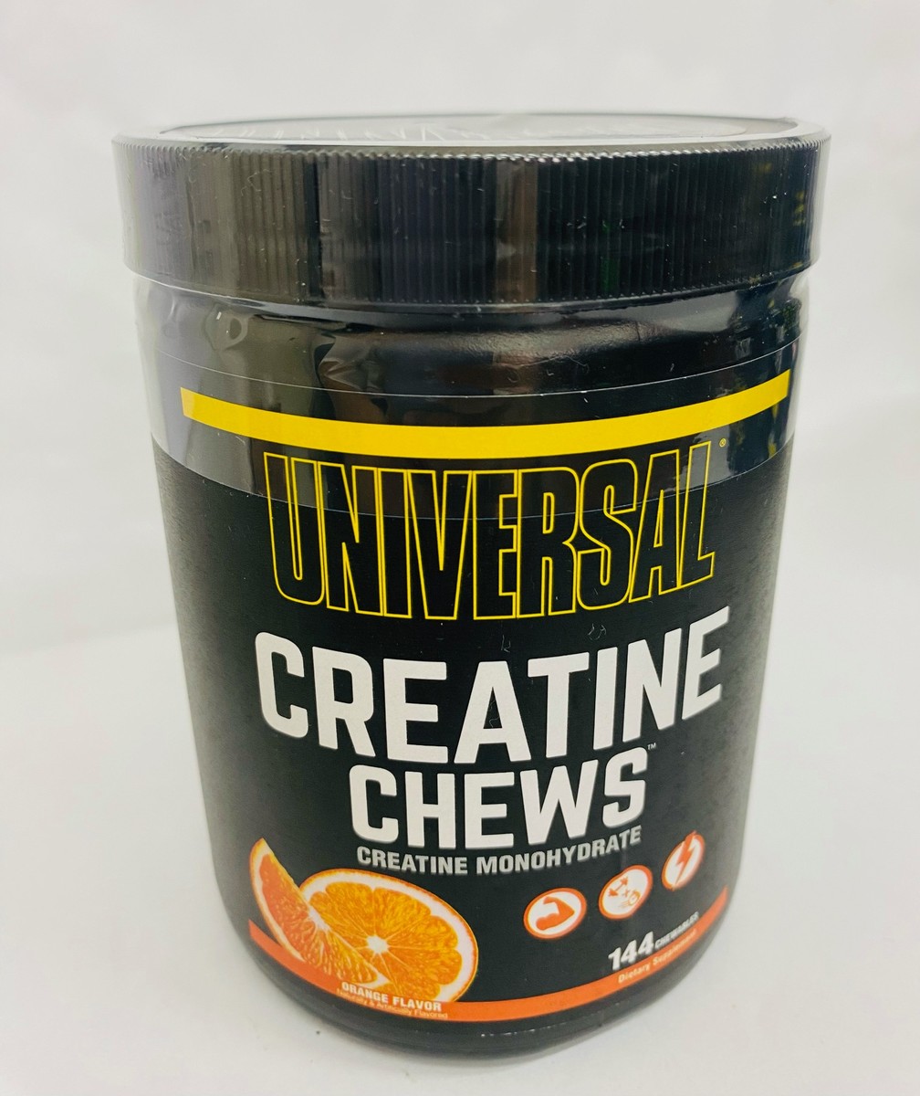 Universal Creatine Chews Orange 144 Chewables