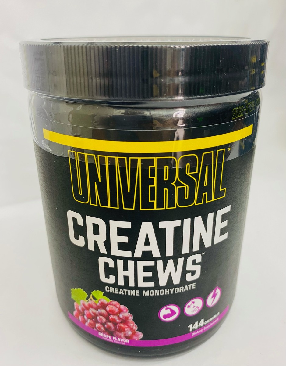 Universal Creatine Chews Grape 144 Chewables