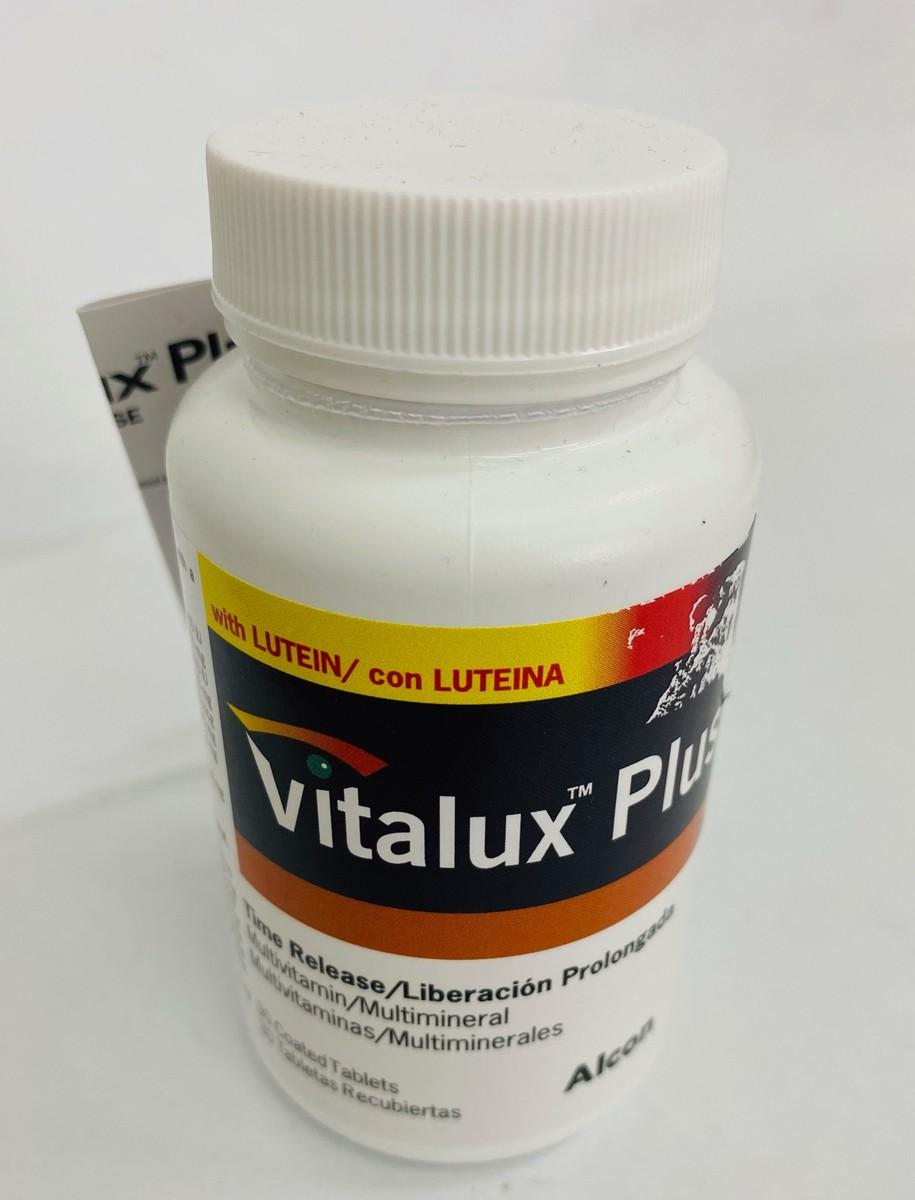 Alcon Vitalux Plus With Lutein, 30 Tablet