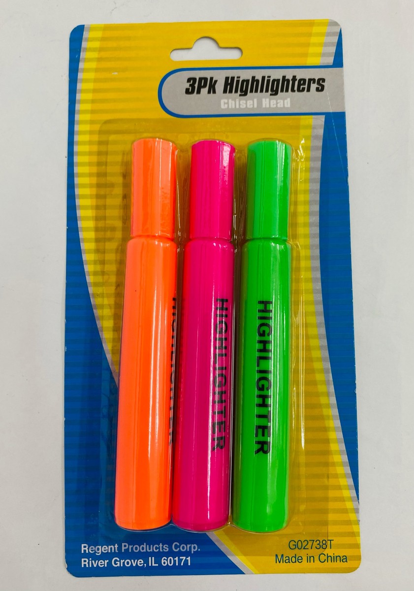 3 Pack Highlighter