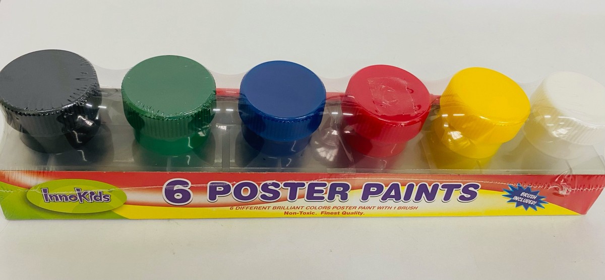6 Poster Paints
