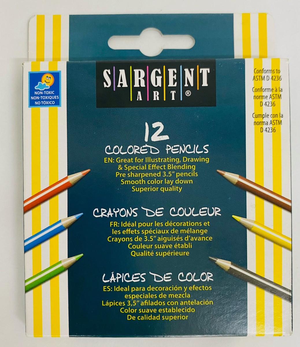 Sargent Art 12 Coloured Pencils