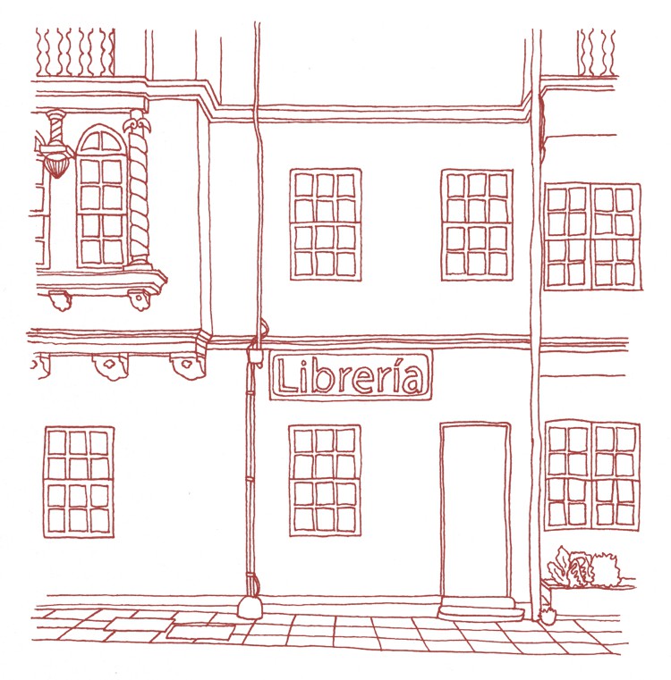 Calcomanías librería (etc.)