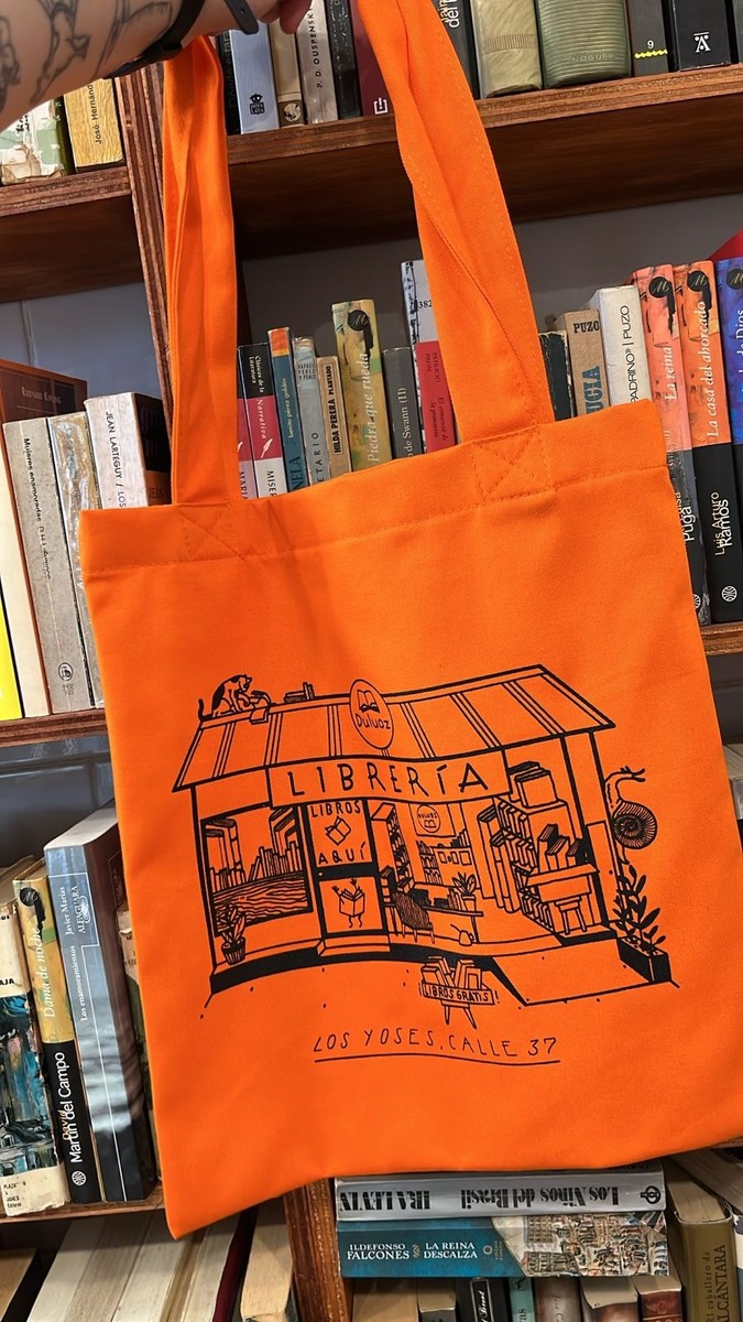 Bolso Libros Duluoz - Naranja